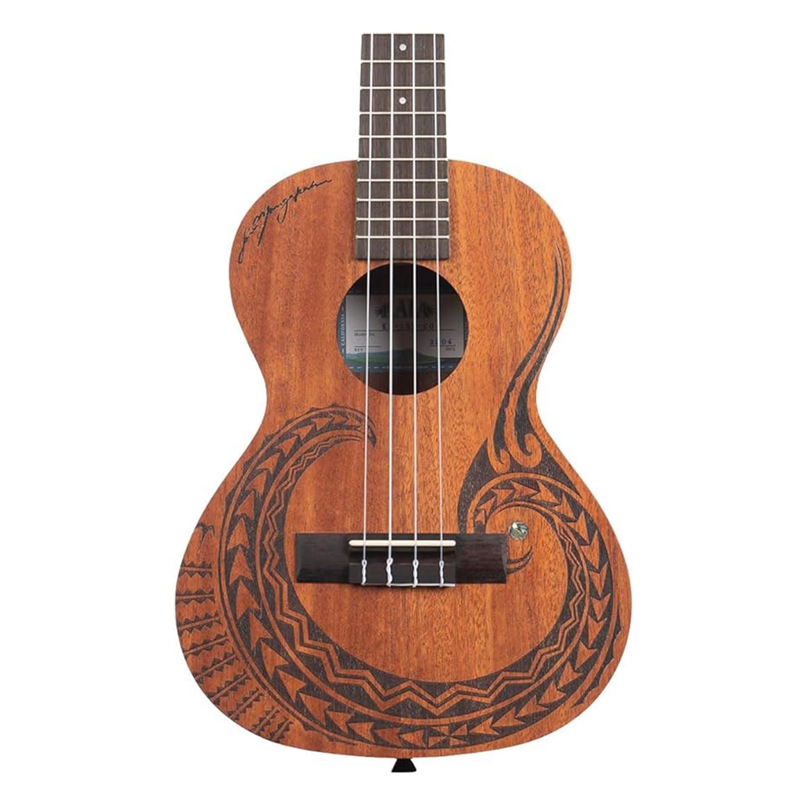 Гавайская гитара для тенора Kala Courage из красного дерева с сумкой 20490₽