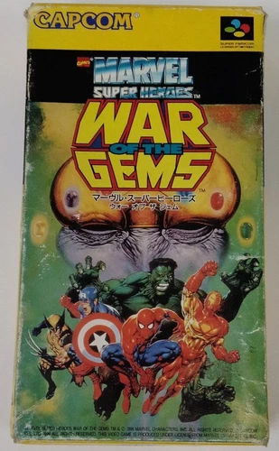 Nintendo Super Famicom SFC Marvel Super Heroes War of the Gems Japan 9709 SP