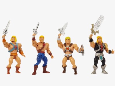 Masters of the Universe Origins He-Man 40th Anniversary 4-Pack