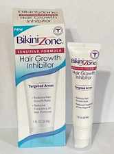 Bikini Zone Sensitive Formula Hair Growth Inhibitor Targeted Areas 1 fl oz [NEW]