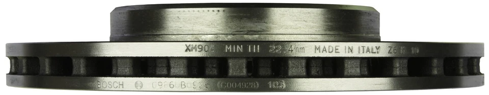 Rotor de freno de disco delantero QuietCast para Mercedes C240 Bosch 2001-2005 2002 2003 Foto 4 de 4