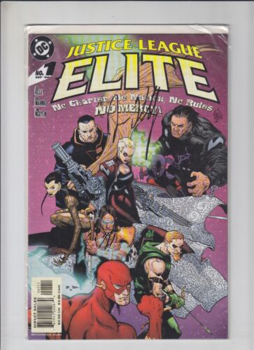 Justice League Elite #1 VF/NM DC Comics SIGNÉ par Joe Kelly avec COA (165/299) - Photo 1/2
