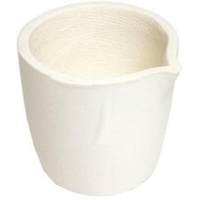 Melting Crucible for Gold  Silver Silica Crucible Casting Jewelry Tool 8.7oz