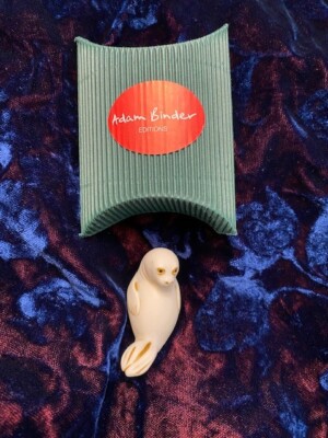 Harmony Kingdom Adam Binder  Seal  Palm Charm  NIB signed