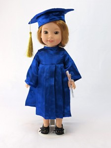 american girl doll graduation gown