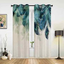 Window Curtains for Living Room Printed Curtains Modern Home Decor Drapes