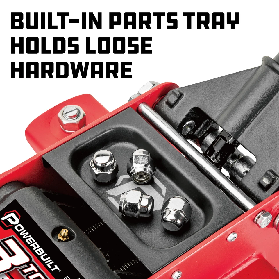 Gato de garaje Powerbuilt de 3 toneladas Powerbuilt de alta resistencia - 620588 Foto 4 de 4