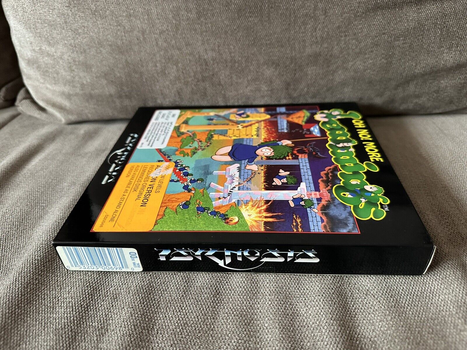 PC IBM OH NO! MORE LEMMINGS 5 1/4 COMPUTER GAME 1991 PSYGNOSIS TANDY