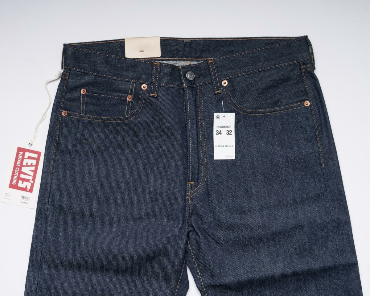LEVI’S LVC / 501 BIG E selvedge denim LVC Levi's Vintage Clothing Big E 501 XX 1966 Raw Selvedge Denim