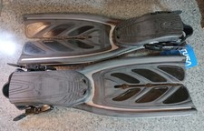 Tusa SF-15 X-Pert Zoom Z 3 Fins Size M Medium Black - Nature's Wing Tabata Scuba