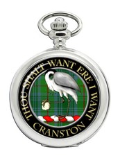 Cranston Scottish Clan Pocket Watch