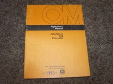 John Deere 790 Excavator Factory Operator Owner User Guide Manual OM TH101708