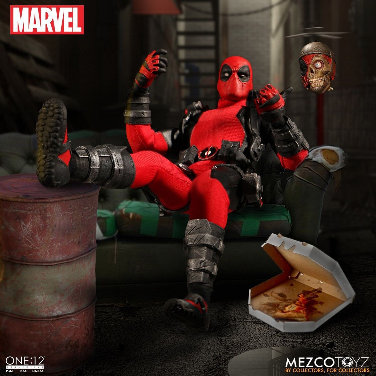 Mezco One:12 Deadpool Action Figure Model X-MEN Deadpool Mezco One:12 Deadpool Action Figure Model X-MEN Deadpool