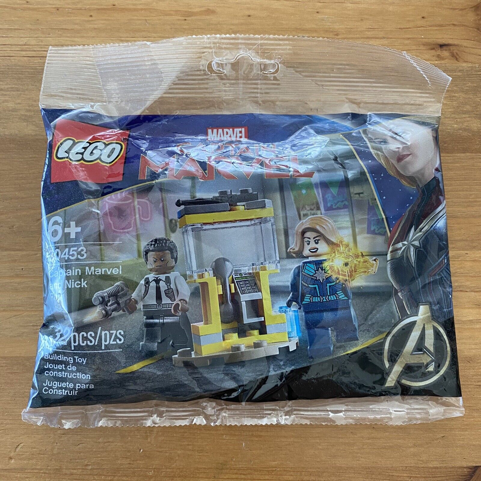LEGO MARVEL Avengers 30453 Captain Marvel & Nick Fury - Polybag - Sealed - New
