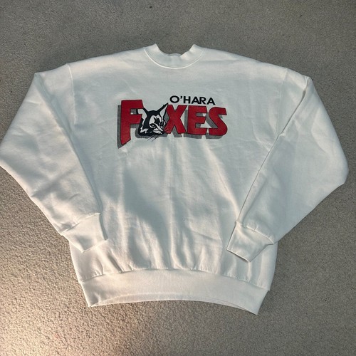 Fruit Of The Loom Kinderpullover – Klassisches Sweatshirt In Weiß, Größe 14-15 Jahre, Aus 80% Baumwolle & 20% Polyester