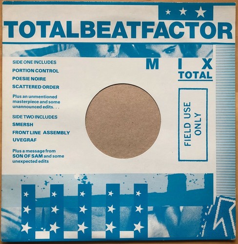 TOTAL BEAT FACTOR 1988 BIG NOISE IN ARCHGATE VINYL 10 " MINI LP BNIA 3 + FLYER