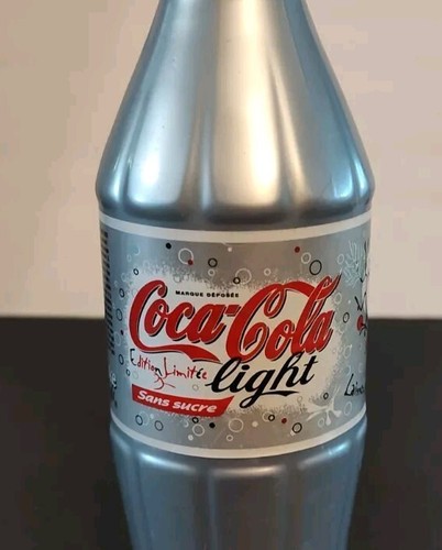  European COCA COLA LIGHT SILVER Plastic Bottle EMPTY Limited Edition Torpokoff - Picture 2 of 5
