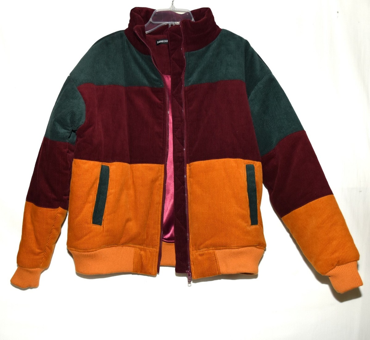 ジャケット・アウター i_am_official corduroy color check coat I_am（アイアム）の「corduroy collar check coat（ステンカラー