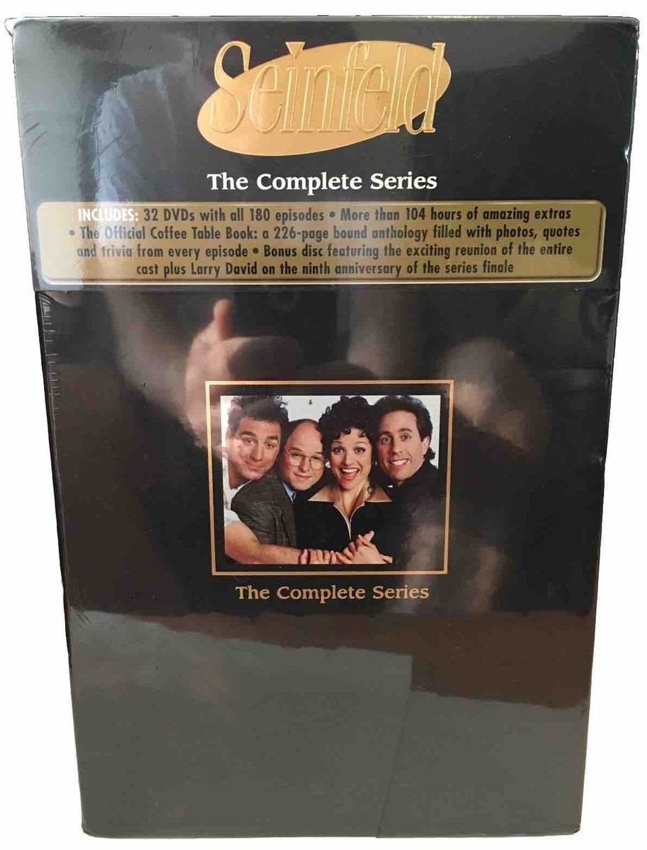 Seinfeld The Complete Series DVD Box Set W/Coffee Table Book New