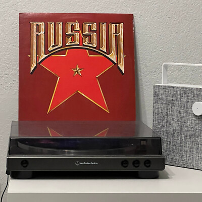 RUSSIA - SELF TITLED - LP Vinyl, WARNER BROTHERS RECORDS, 1980 New Wave VG+