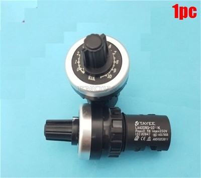 For Variable Speed Drive Invert Vsd 10K Potentiometer 22Mm Panel Mount Vfd Ic un