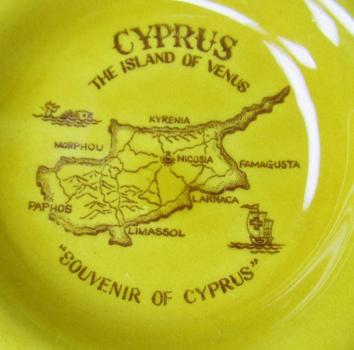Collection Vintage Cyprus Nice Ashtray - Picture 4 of 5