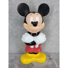 Disney The Big Mickey Mouse Sip Cup Figural Water Bottle Shelf Decor - No Straw 