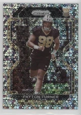 2021 Panini Prizm Rookie No Huddle Prizm Payton Turner #379 Rookie RC o8g