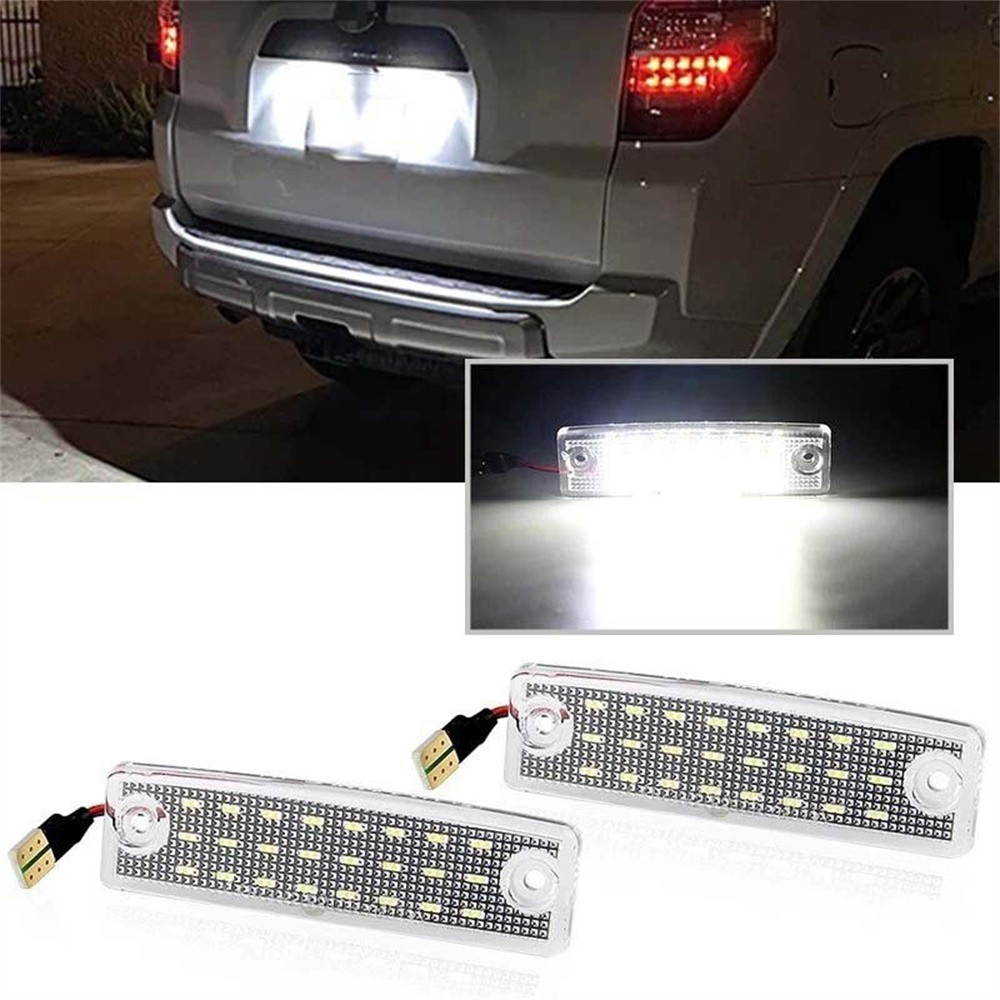 2x LED License Plate Light For Toyota 4Runner 1996-22 Sequoia 2008-19 8127335130