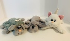 Vintage Tonka Pound Puppies  Purries Lot of 3 Soft Plush Toy 1980  s