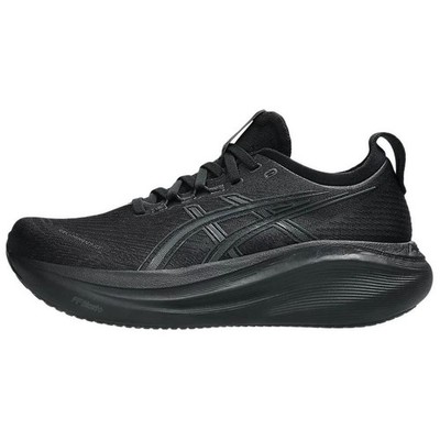 Asics Gel Nimbus 27 Black Graphite Grey Women's - 1012B753-001 MT
