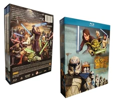 Star Wars The Clone Wars: The Complete Seasons 1-7 (Blu-Ray, 12-Disc, Box-Set)