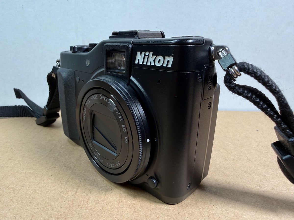 Nikon COOLPIX P7000 10.1MP Digital Camera - Black for sale online