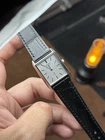 Vtg 1985 Seiko 4130-5010 Unisex Watch [Near Mint] Silver Sunburst Dial