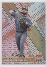 2019 Panini Elite Extra Edition Aspirations Orange 79/100 Davis Wendzel #41 mp7