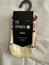 Stance Casual Baby Socks 3 Pair Pack 3-6 Months