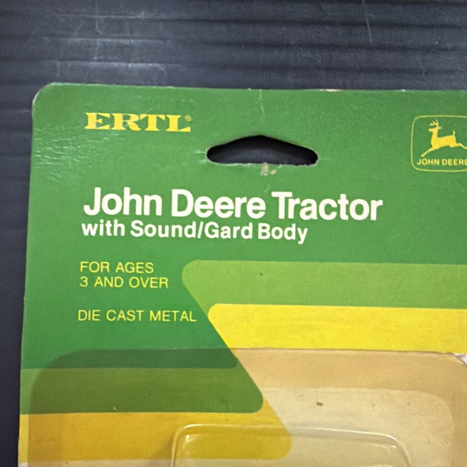Ertl 1:64 John Deere Tractor with Sound/Gard Body 5509 NIP Old Stock - Image 2 of 4