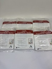 ALPS Prosthetic Sock With Hole, Size: Wide Regular, 3-Ply Coolmax - Lot of 6