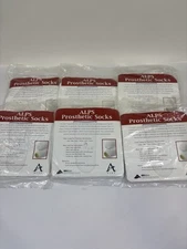 ALPS Prosthetic Sock With Hole, Size: Wide Regular, 3-Ply Coolmax - Lot of 6