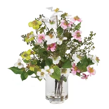 Dogwood Silk Flower Artificial Arrangement