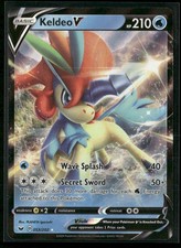 Keldeo V Ultra Rare SWSH01: Sword & Shield Base Set 053/202 NM