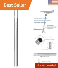 Polished Aluminum Bike Seat Post 350mm