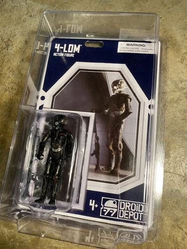 Star Wars Galaxy's Edge Droid Depot Factory Exclusive 4-LOM Action Figure