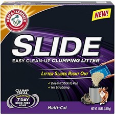 Arm  Hammer Multi-Cat Slide Easy Clean-Up Litter, 19 Lbs