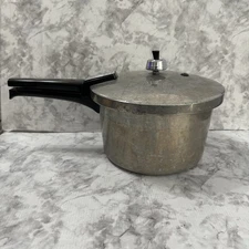 Vintage Presto 4 Quart Pressure Cooker Model A403A 5 Pieces USA