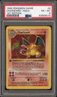 1999 POKEMON BASE SET 1ST EDITION #4 CHARIZARD-HOLO PSA 6