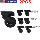 2 Pcs Luggage Wheel Replacement For Samsonite Luggage American Trolley Wheel -US