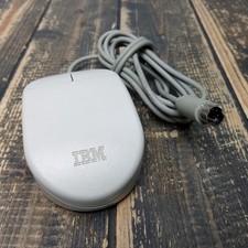 Vintage IBM Computer Mouse Model 13H6690 Roller Ball PS/2 Connector