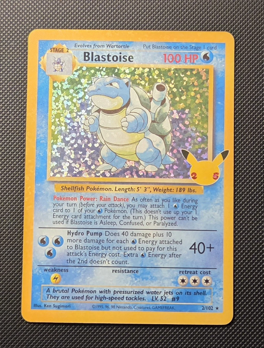 Blastoise 2/102 Celebrations: Classic Collection for sale | eBay