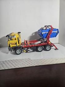 LEGO TECHNIC #42024: Container Truck Complete.Functions Fine. NO BOX.NO BOOK.